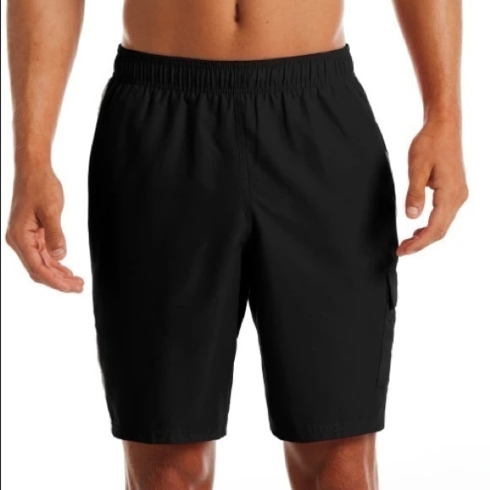 Nike Men's Racer 9" Volley Short Swim Trunk Small